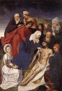 Hugo van der Goes Painting - The Lamentation Of Christ Hugo van der Goes